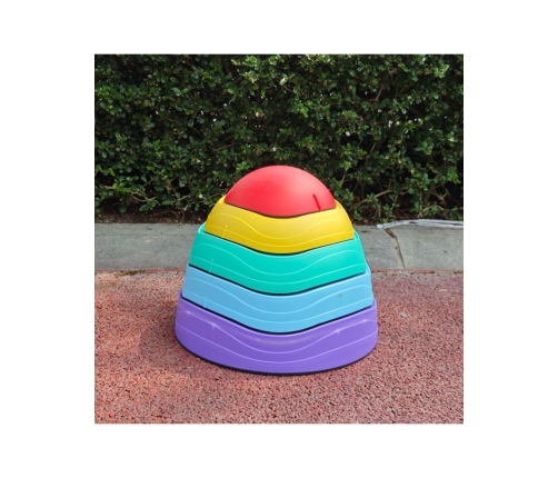 WOOPIE Ścieżka Sensoryczna Kamienie Balansujące dla Dzieci Trening Równowagi 5 szt.