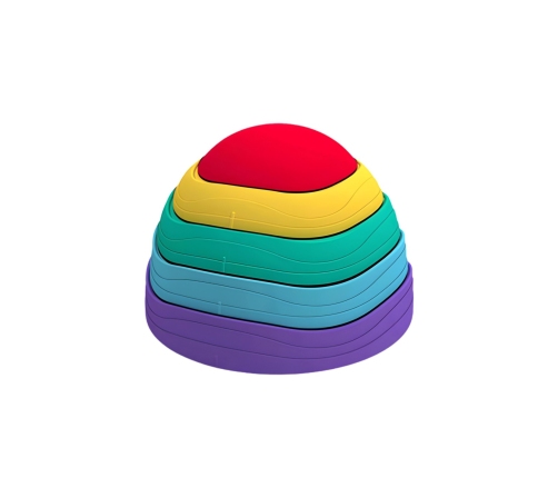 WOOPIE Ścieżka Sensoryczna Kamienie Balansujące dla Dzieci Trening Równowagi 5 szt.