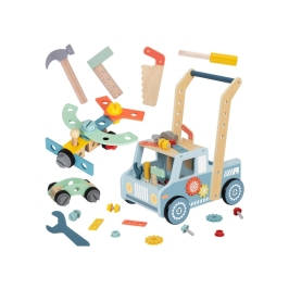 TOOKY TOY Drewniany Chodzik Samochód Mini Warsztat STEM TOOKY TOY Drewniany Chodzik Samochód Mini Warsztat STEM