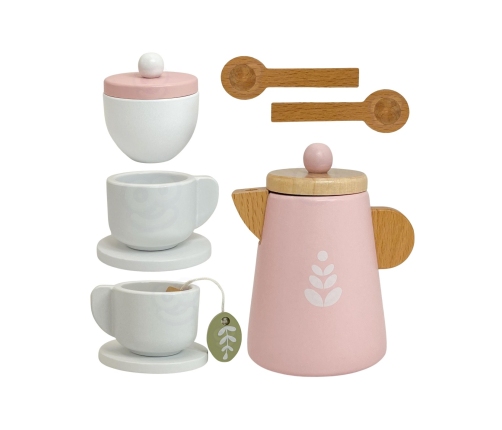 WOOPIE GREEN Drewniany Zestaw do Herbaty i Kawy 12 el. FSC