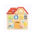 VIGA Drewniana Tablica Manipulacyjna Domek Odkrywania i Nauki