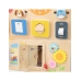 VIGA Drewniana Tablica Manipulacyjna Domek Odkrywania i Nauki