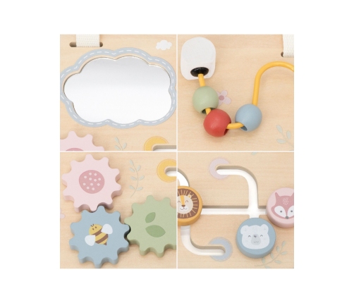 VIGA Drewniana Tablica Manipulacyjna Wielofunkcyjna