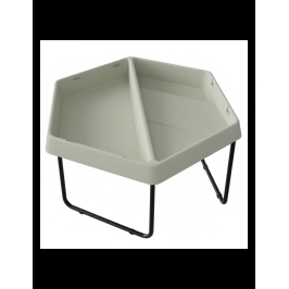 MASTERKIDZ Sześciokątny Stolik Do Zabawy Piaskiem i Wodą 2 Komory Regulowana Wysokość MASTERKIDZ Sześciokątny Stolik Do Zabawy Piaskiem i Wodą 2 Komory Regulowana Wysokość