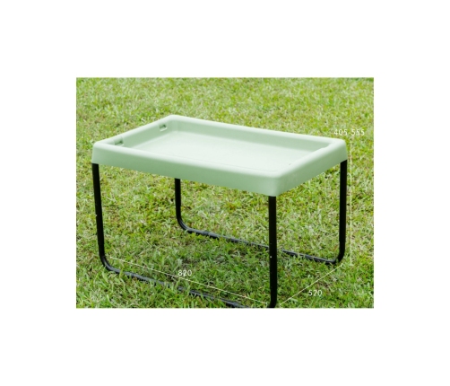 MASTERKIDZ Prostokątny Stolik Do Zabawy Piaskiem I Wodą Regulowana Wysokość