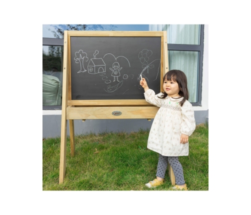 CLASSIC WORLD EDU Drewniana Tablica Kredowa Edukacyjna