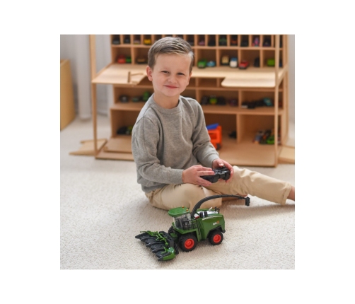 WOOPIE Zdalnie Sterowany Kombajn Rolniczy 1:24 z Efektami Dźwięku, Światła i Dymu