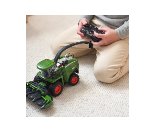 WOOPIE Zdalnie Sterowany Kombajn Rolniczy 1:24 z Efektami Dźwięku, Światła i Dymu