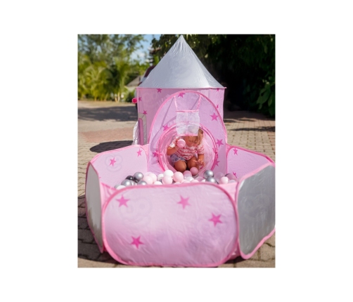 WOOPIE Namiot 3w1 Pałac Księżniczki XXL Domek Tunel Suchy Pałac