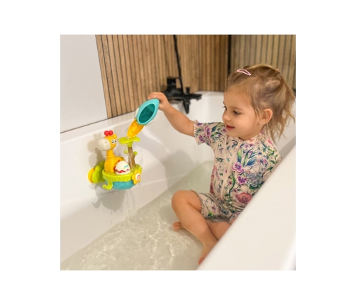 WOOPIE BABY Zabawka do Kąpieli Żyrafa z Lejkiem na Przyssawke