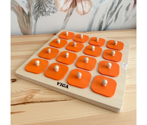 Viga Memory Gra Pamięciowa Zgadnij Obrazki 10 Kart Montessori