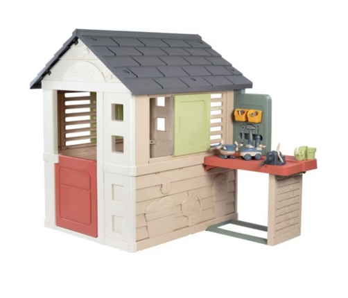 SMOBY Domek z Warsztatem + 39 akcesoriów