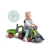 FALK Traktorek Jeździk Baby Claas z Koparką Łyżką i Przyczepą