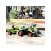 FALK Traktorek Jeździk Baby Claas z Koparką Łyżką i Przyczepą