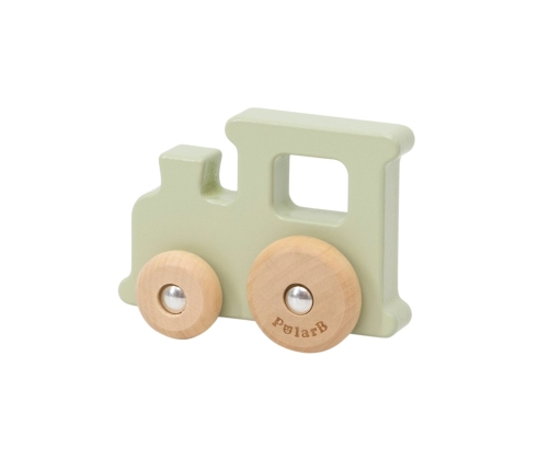 VIGA Zestaw Drewnianych Kolorowych Pojazdów 4szt. z Serii PolarB