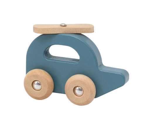 VIGA Zestaw Drewnianych Kolorowych Pojazdów 4szt. z Serii PolarB