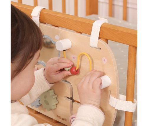 VIGA Drewniana Tablica Manipulacyjna Wielofunkcyjna