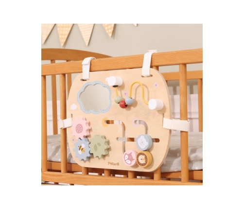 VIGA Drewniana Tablica Manipulacyjna Wielofunkcyjna