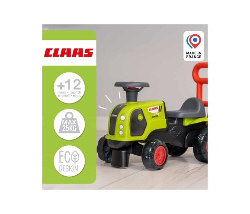 FALK Jeździk Traktor Pchacz Baby Claas Arion 470 z Klaksonem