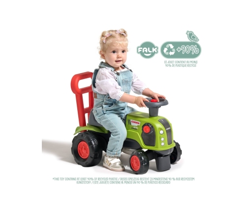 FALK Jeździk Traktor Pchacz Baby Claas Arion 470 z Klaksonem