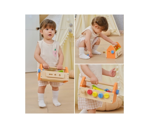 Viga Skrzynka Na Narzędzia Zestaw Drewniany