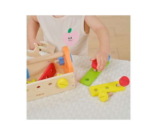 Viga Skrzynka Na Narzędzia Zestaw Drewniany