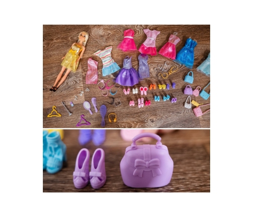 WOOPIE ROYAL Lalka Lili Modelka Stylistka Modowa z Akcesoriamii