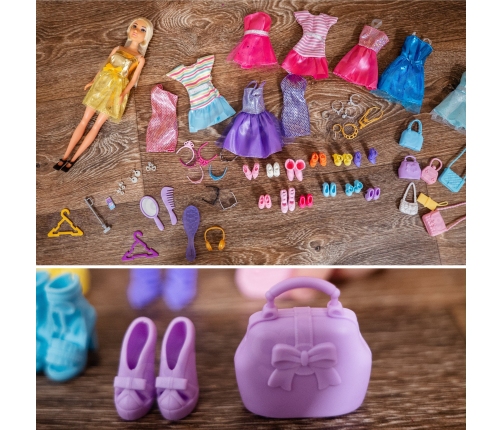 WOOPIE ROYAL Lalka Lili Modelka Stylistka Modowa z Akcesoriamii