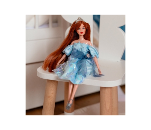 WOOPIE ROYAL Lalka Emi w Błękitnej Sukience Tiulowej