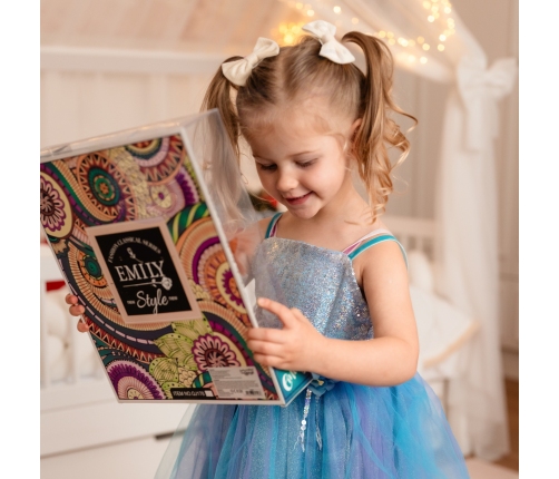 WOOPIE ROYAL Lalka Emi w Błękitnej Sukience Tiulowej