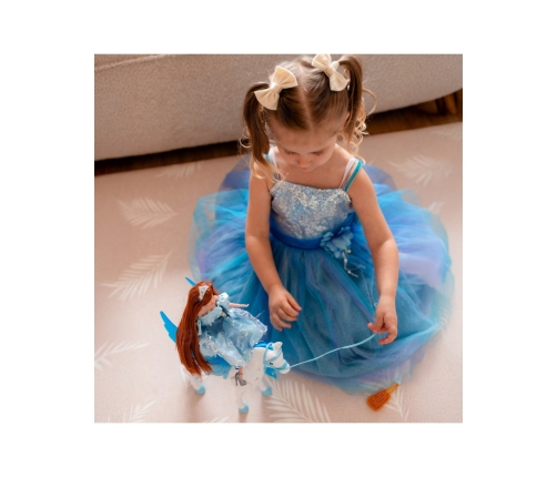 WOOPIE ROYAL Lalka Emi w Błękitnej Sukience Tiulowej