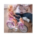WOOPIE ROYAL Lalka Lily Rowerzystka Bobas w Foteliku Rower