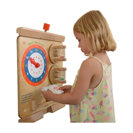 MASTERKIDZ Nauka O Czasie Czytanie Godziny - Tablica Edukacyjna