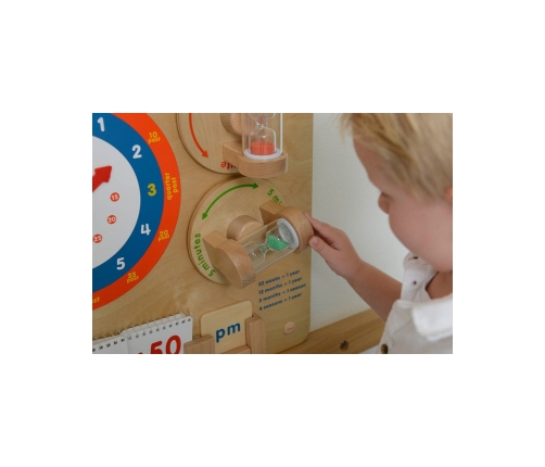 MASTERKIDZ Nauka O Czasie Czytanie Godziny - Tablica Edukacyjna