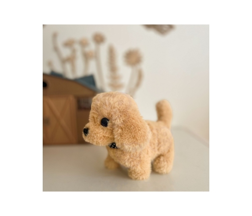 WOOPIE Piesek Interaktywny Pluszak z Kością Bichon Golden Retriever