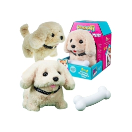 WOOPIE Piesek Interaktywny Pluszak z Kością Bichon Golden Retriever WOOPIE Piesek Interaktywny Pluszak z Kością Bichon Golden Retriever