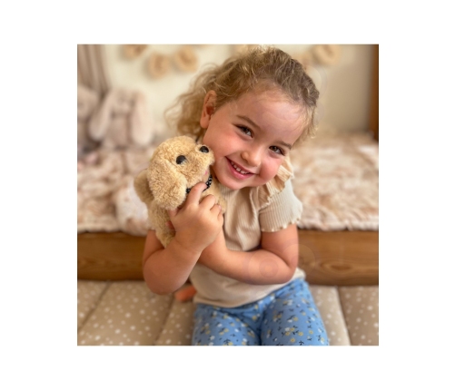 WOOPIE Piesek Interaktywny Pluszak z Kością Bichon Golden Retriever