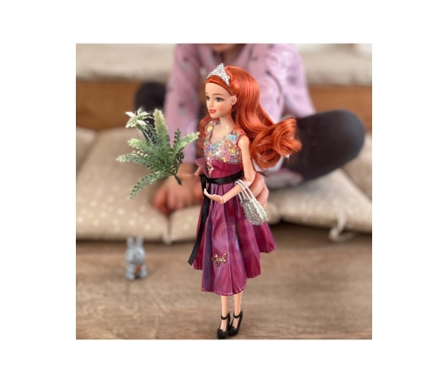 WOOPIE ROYAL Lalka Emi Style Fashion 32 cm - Stylowa Księżniczka w Różowej Sukni + Akcesoria