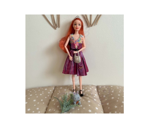 WOOPIE ROYAL Lalka Emi Style Fashion 32 cm - Stylowa Księżniczka w Różowej Sukni + Akcesoria