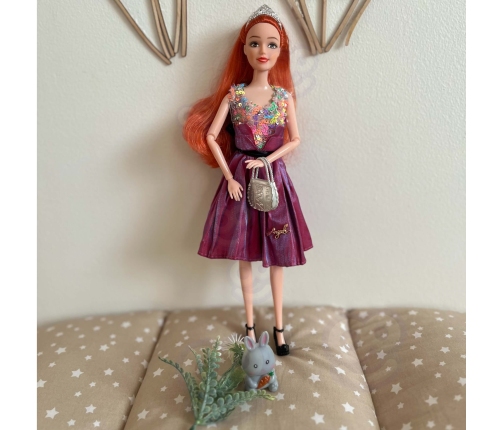 WOOPIE ROYAL Lalka Emi Style Fashion 32 cm - Stylowa Księżniczka w Różowej Sukni + Akcesoria