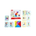 TOOKY TOY Drewniane Puzzle Tangram Układanka