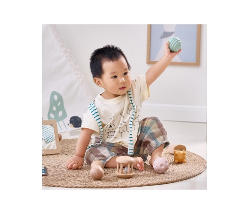 VIGA Zestaw Zabawek Edukacyjnych Pudełko Box od urodzenia do 6 miesiąca