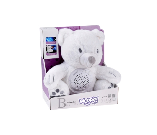 WOOPIE BABY Przytulanka Miś z Projektorem Uspokajacz 15 Melodii