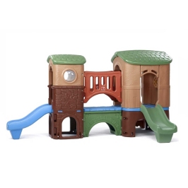 Step2 Plac Zabaw Most z Tunelem Zjeżdżalnia Step2 Plac Zabaw Most z Tunelem Zjeżdżalnia