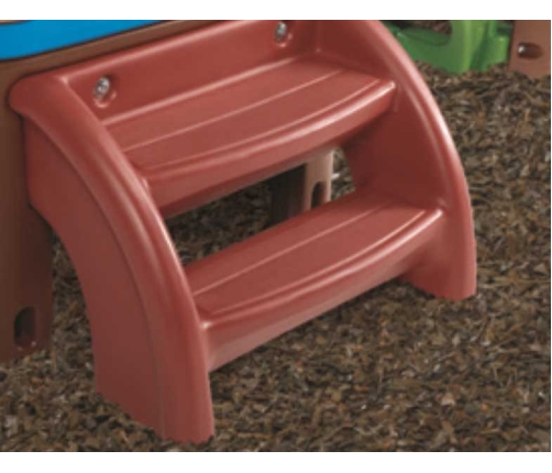 Step2 Plac Zabaw Most z Tunelem Zjeżdżalnia