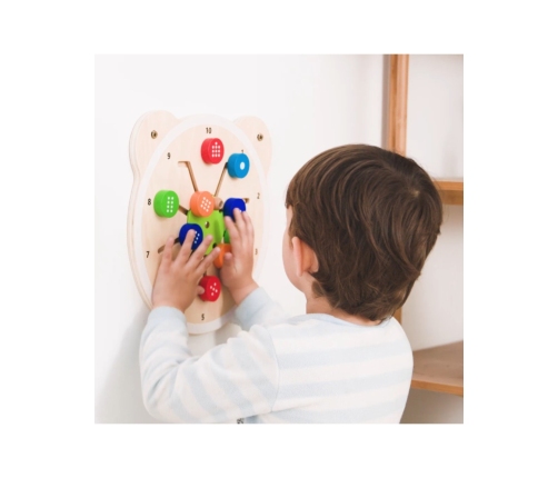 VIGA Drewniana Tablica Dopasuj Cyferki Certyfikat FSC Montessori