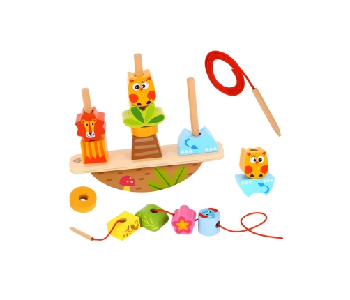 TOOKY TOY Układanka Balansująca Zwierzęta