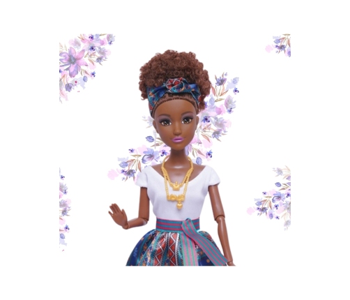 WOOPIE ROYAL Lalka Lili Mulatka w Eleganckiej Sukni