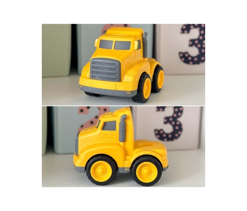 WOOPIE Laweta Zestaw 4w1 Pojazdy Budowlane