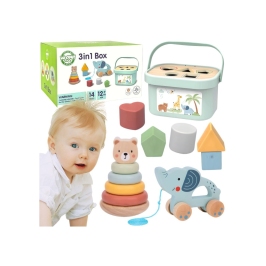 WOOPIE Sortieris ar rotaļlietām 3in1